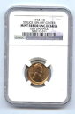 1942 リンカーン セント (1C) SRTUCK 10% オフ センター & OBV ダメージ - NGC UNC 詳細 - レア - M