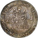 1580 リューベック ウェディング ターラー シャウターラー (Hochzeitstaler) NGC EF-45 (51 mm)