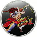 2021 1 オンス カラー化フィジー ストリートファイター II ベガ シルバー コイン (BU)