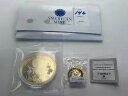 PRINCES DIANA-COIN - プルーフ メダル ゴールド メッキ & スワロフスキー - COA 3331