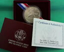 1992 オリンピック BU 90% シルバー ダラー ベースボール コイン セット 米国造幣局箱および COA UNC
