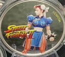 2021 FIJI ストリートファイター II: Chun-Lee カラーの 30 番目のアン。 1オンス シルバー プルーフライク