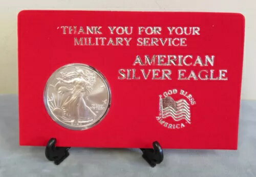 UNC 2024 アメリカン シルバー イーグル、「THANK YOU FOR YOUR MILITARY SERVICE」パッケージ