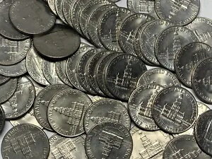 200 周年ケネディ ハーフダラー コイン 50 枚ロット 25 ドル FV (1776-1976)