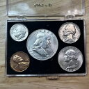 1963-D コイン 5 枚セット 年セット シルバー シャープ コイン QNM B014