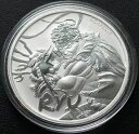 2022 Ryu 1 オンス 純銀コイン - ストリートファイター 9999 シルバー ダラー、ブリリアント UNC