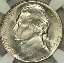1946-S ジェファーソン ニッケル NGC MS67+ 5FS