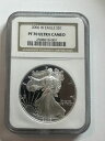 NGC 認定 2006 W 1 オンス アメリカン シルバー イーグル $1 ドル PF70 ウルトラ カメオ