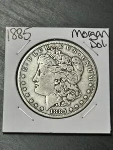 1885 P モルガン シルバー ダラー ナイス ベター 90% 銀貨 (Raw14209)(3)