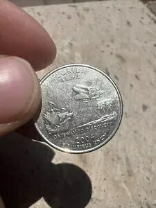 フロリダ米国コインクォーター 1845 年から 2004 年までの裏側が発見されたゲートウェイ