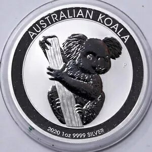 2020 1オンス .999 シルバー コイン オーストラリア コアラ #0884(3)