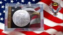 2023 アメリカン シルバー イーグル BU $1 銀貨 .999 純銀 ギフト ホルダー付き