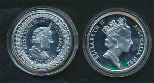 ȥꥢ1992ǯ QEII 25ɥ ޥ 33.63g Сޥԡ - ǥ