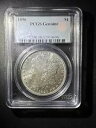 1896年 P モルガン銀貨 PGCS 本物 鑑定不可