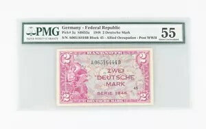1948 ɥ - Ϣˮ¹ 2 ɥĥޥ륯 ԥå# 3a PMG AU 55
