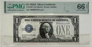 1928A $1 С FR.1601 (SA ֥å).PMG 66 EPQĶ㥷ꥢ #159