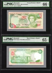 Хߥ塼 1989 - $20 ɥ P#37pm *ե + Хå ץ󥿡Υǥ* PMG Gem UNC 66