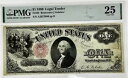 1880 年 $1 法定通貨紙幣 PMG Very Fine VF25 FR 34 Geo Washington(3)