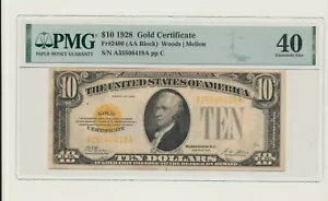 1928ǯ 10ɥ르ɥȡ Fr#2400 (AA ֥å) PMG 40 S/N A35506419A ppC å/