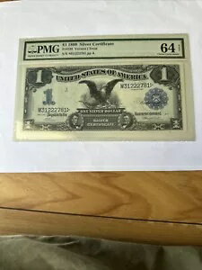 Fr.228 1899 $1 1 ɥBLACK EAGLEסPMG 64  #2781