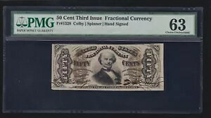 US 50c ʬ̲߻ʾ åɥХå FR 1328 PMG 63 Ch CU