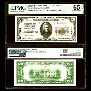 PMG 65 EPQ 1929 ˥塼衼ӥ - 亮ȥΩ $20 CH# 7255