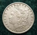 1896 モルガン シルバー ダラー コイン、アメリカ合衆国 90% シルバー モルガン $1(3)