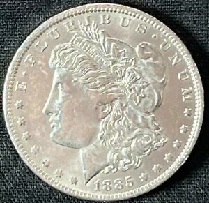 1885-O シルバー モルガン ドル 1 ドル コイン、オーストラリア