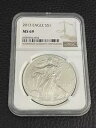 2013 NGC シルバー アメリカン イーグル ドル コイン MS69