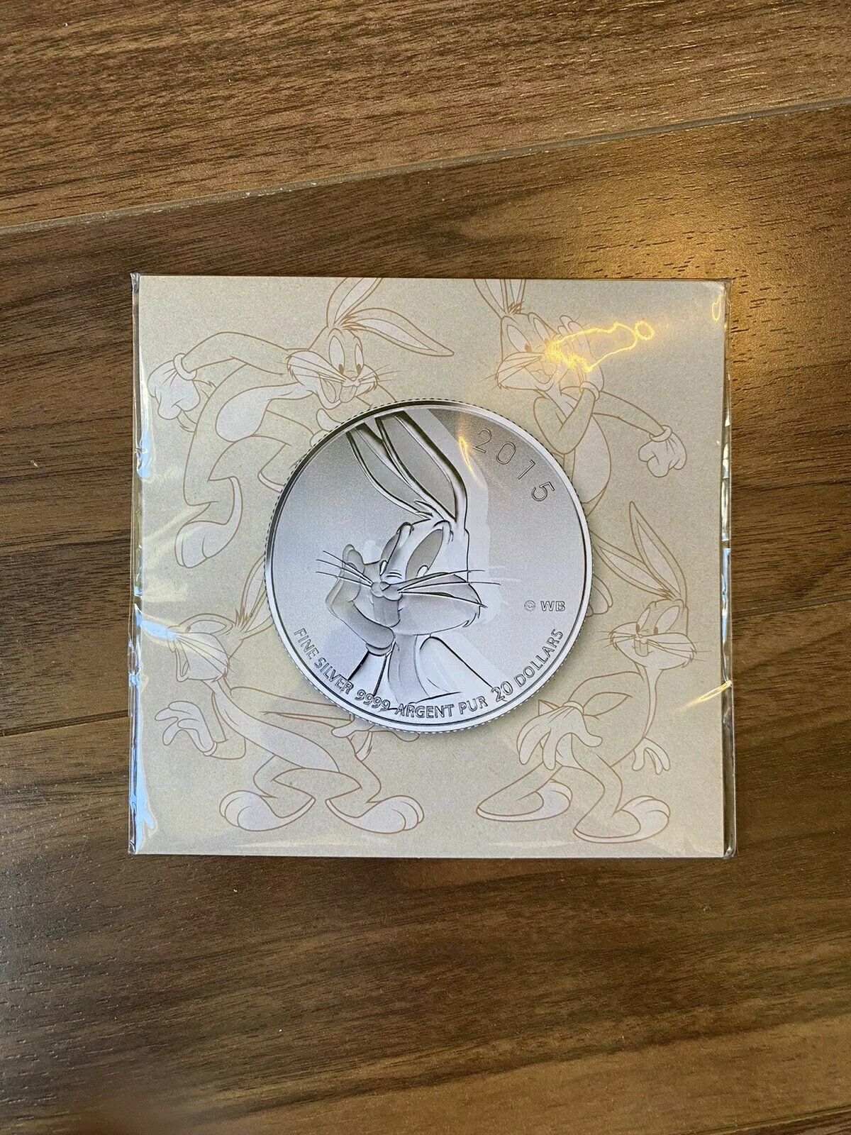2015 カナダドル 20 バッグス バニー銀貨 - 未開封