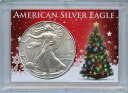 2024 アメリカン シルバー イーグル 1 オンス コイン クリスマス ツリー ホルダー BU 未流通ギフト