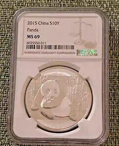 2015 ѥ 10  1oz NGC MS69