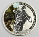 2009 ツバル - 1 オンス シルバー ポルタヴァの戦い 300 周年記念 $1 ワンコイン 48507C