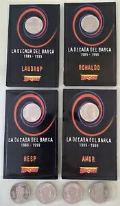 コインコレクション FC バルセロナ (1989-1999) Diario Sport - コイン 8 枚