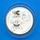 パックマン? 40 周年記念 2020 ニウエ 1 オンス .999 ファイン シルバー ラウンド コイン カプセル入り