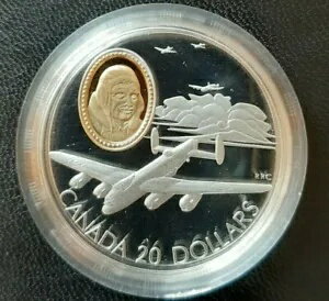 1990 ドル 20 .925 シルバー コイン & COA