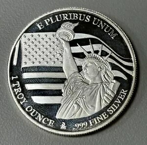 アメリカン シルバー 地金コレクション エリス島 1 トロイオンス 0.999 ファイン シルバー ラウンド(3)