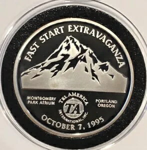 ファストスタート エクストラヴァガンザ テル アメリカ プルーフ コイン 1 トロイオンス .999 ファイン シルバー ラウンド