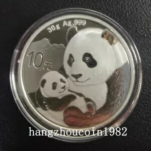 楽天市場】即納 2019 中国 パンダ銀貨 30グラム 40mmクリア
