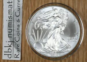 2015 シルバー アメリカン イーグル $1 - BU - ブリリアント 未流通 - カプセル入り