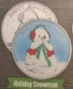2024 - 1オンス.999 HOLIDAY SNOWMAN シルバーラウンド カプセル入り(3)
