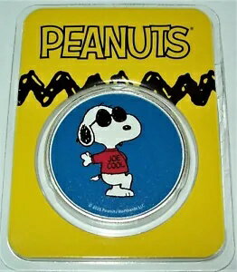 2021 Peanuts? スヌーピー ジョー クール 1 オンスシルバーカラー ラウンド ミンテージ 2500 TEP