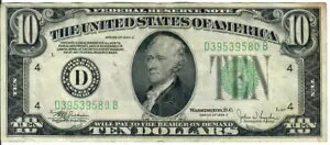1934C 10$ Ϣˮ - ꡼  - WAJ/JWSy D39539580B - #13617