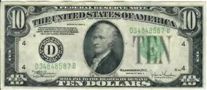 1934C 10$ Ϣˮ - ꡼  - WAJ/JWSy D34848587B - #13625