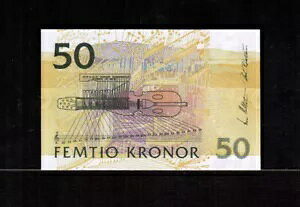 WORLD RESOURCE【KING店】のスウェーデン 50 クローナ 2002 ジェム UNC｜アングル2