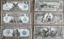 W/M 米国銀紙幣 1896-1899 を紙に再印刷 送料無料 !!!
