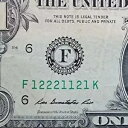 2013 $1 バイナリ フォー オブ ア カインド 1 秒 2 秒 ファンシー シリアル番号 F 地区 K ラン
