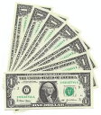 2003 $1 一部地区セット 7 鮮明かつ未流通の紙幣、全シリアル終了 44