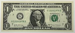 WORLD RESOURCE【KING店】の1976 年 12 月 20 日の誕生日または記念日の日付メモ シリーズ 2017 A 1 ドル紙幣 UNC｜アングル2