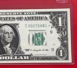 1963 年スターノート 1 ドル紙幣 (ミネアポリス I) 未流通